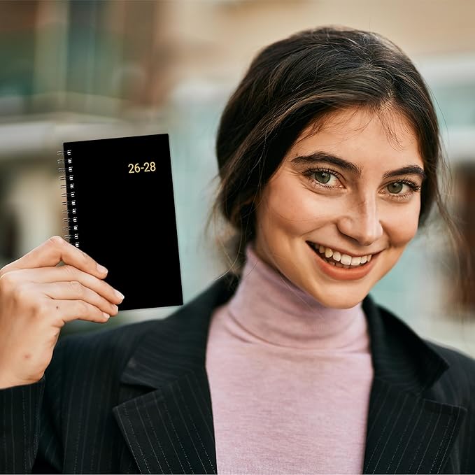 2026-2028 Pocket Calendar/Planner - 3 Year Monthly Pocket Planner 2026-2028 from Jan.2026-Dec.2028, 6.8" x 4.1", Monthly Planners with To Do, Inner Pockets, 36 Tabs, Perfect Organizer for Purse