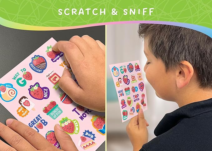 Teacher Created Resources Strawberry Smelly Stickers (TCR9442)