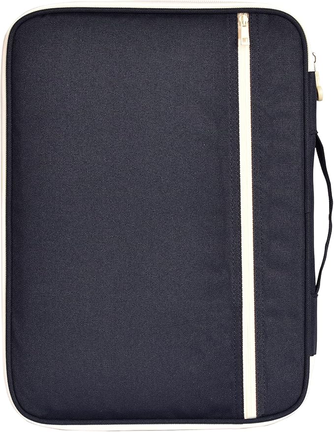 Lanola A4 Document Bags Portfolio Waterproof Business File Holder Travel Gear Organizer Electronics Accessories Bag