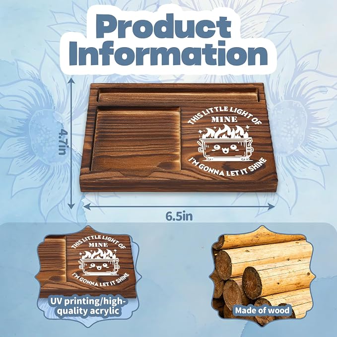 FOUGSTA Funny Office Gifts for Work Bestise, Gag Office Present for Bestise, Decor Gifts for Work Friend,Wooden Notepad Pen Holder With Funny Quotes,16.5 x 12 x 1.5 cm,XXN15