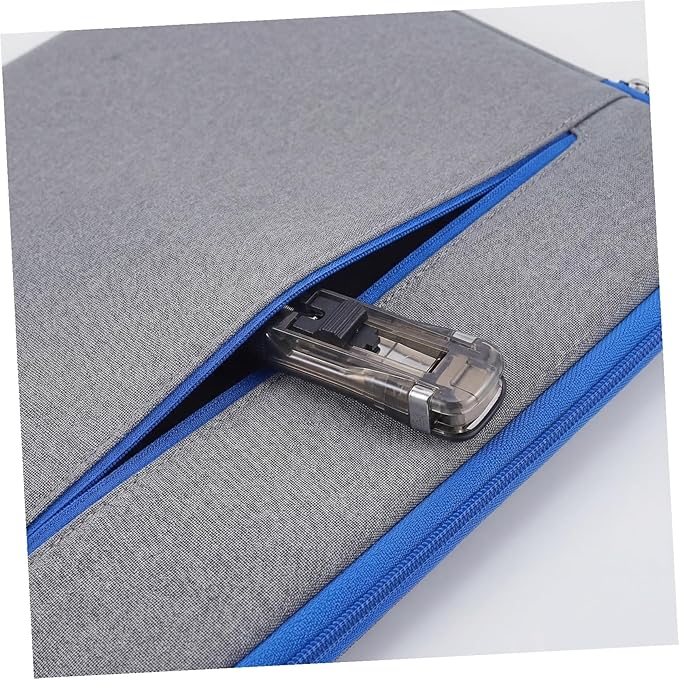 Artibetter Professional Desktop Stapler and Reusable Paper Clip Dispenser Set with 200pcs Refill Staples, Compact Office Binding Tool for Document Organization and School Use