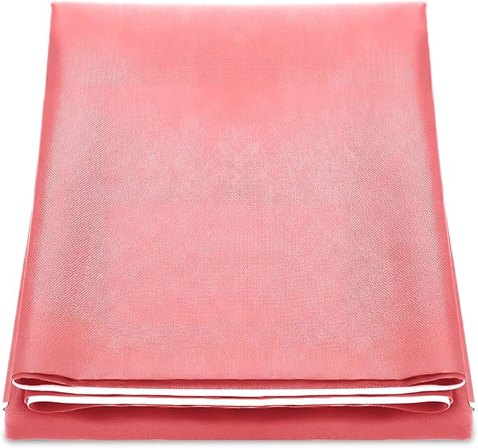 Mindsoft Bulletin Board Fabric 48 '' x 107 '' Class Fabric for Classroom Bulletin Board Decor, Pillows, Curtains, Crafts(Coral Pink)