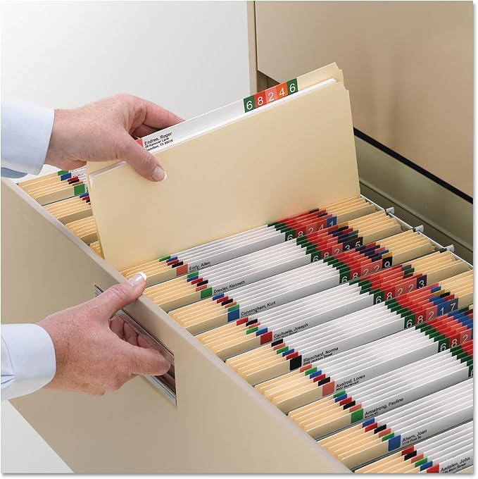Smead File Folder, Straight-Cut Tab (Not Undercut), Legal Size, Manila, 100 per Box (15300)