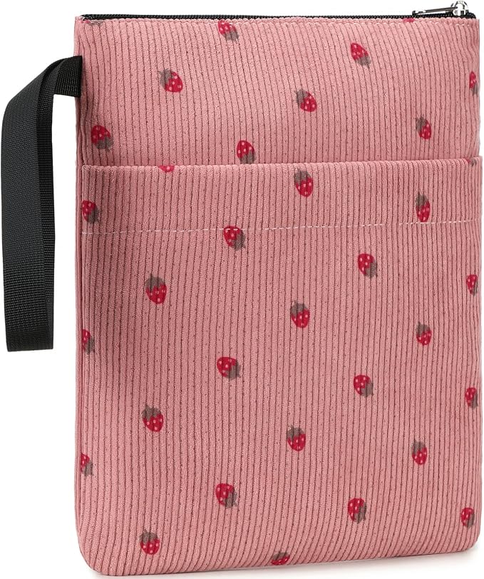 Book Sleeve, Book Covers for Paperbacks with Zipper, Book Lover Gifts