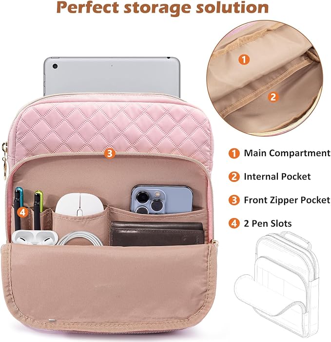 Book Sleeve with Zipper Book Pouch, Book Protector Bag,Book Sleeve for Book Lovers, Book Cover, Book Carrying Case for Book Accessories, Study Suppliers