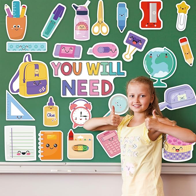 25pcs You'll Need Classroom Magnets - Classroom Management Tools Teacher Educational Magnets for Whiteboard School Supplies for Teachers