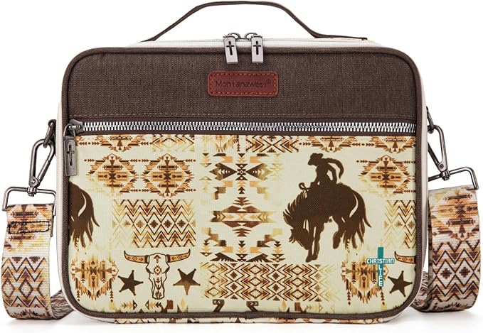Montana West Bible Covers for Women Men with Leather Bookmark Carrying Book Case Church Bag Outdoor Protective Bible