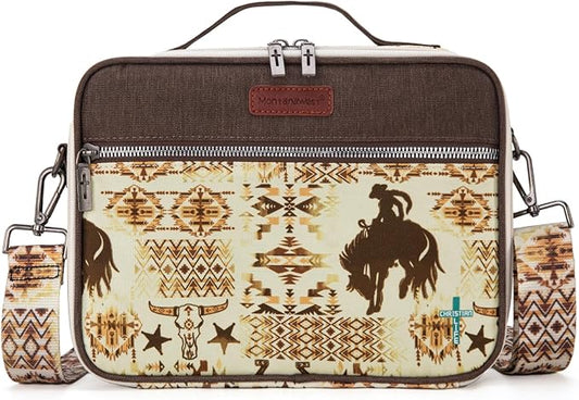 Montana West Bible Covers for Women Men with Leather Bookmark Carrying Book Case Church Bag Outdoor Protective Bible