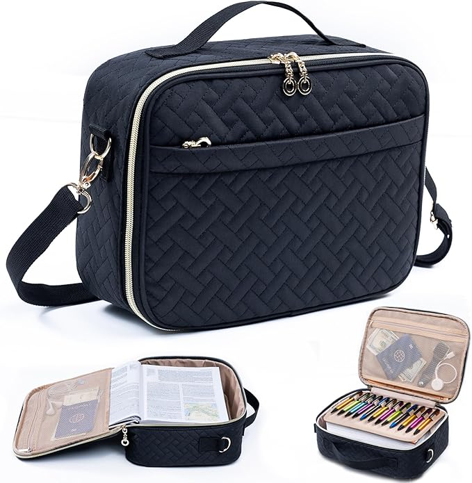 IMAGINING Stylish Bible Cover - Large Bible Bag with Handles - Women's Bible Gift - Book Protector