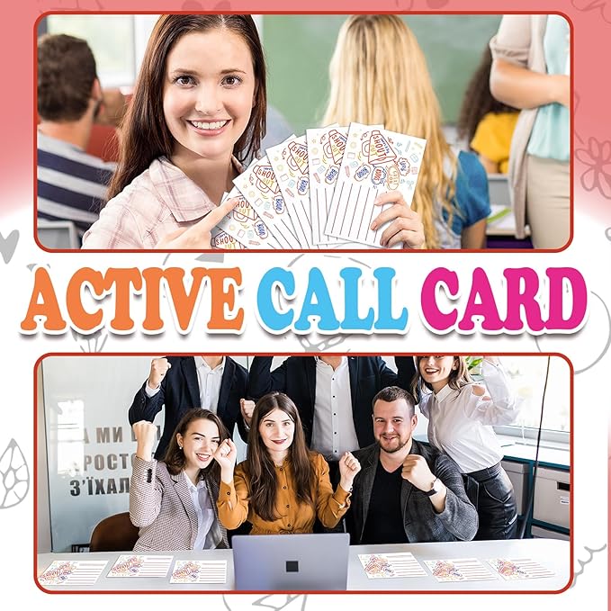 Motiskyy 200 Count Positive Shout out Cards for Staff Teachers Students Employees Office Appreciation Recognition Reward Cards for Back to School or Work Bulletin Board