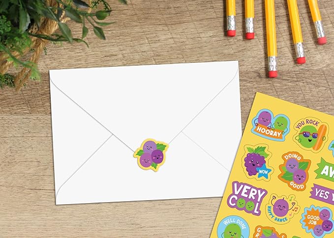 Teacher Created Resources Grape Smelly Stickers (TCR9448)