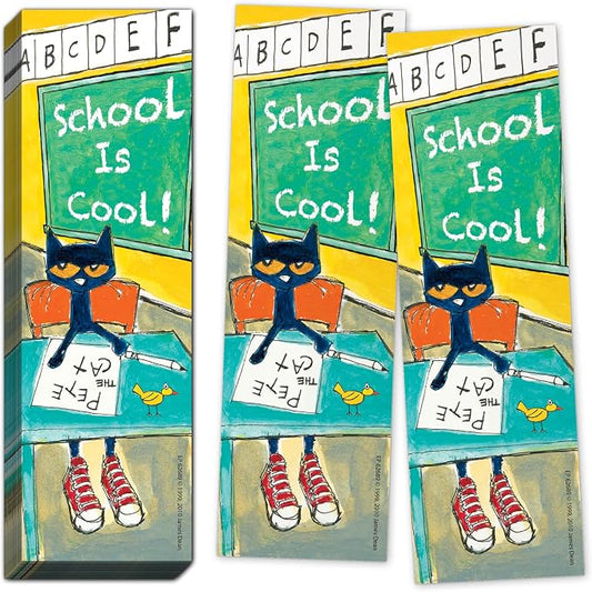 Edupress Pete the Cat School is Cool Bookmarks (EP62689)