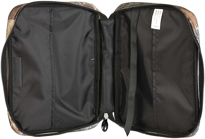 Dicksons Camo Hunters Prayer Brown Large Canvas Zippered Bible Cover with Handle