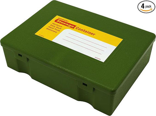 Hi-Tide Penco Storage Containers, Set of 4, Green EB013