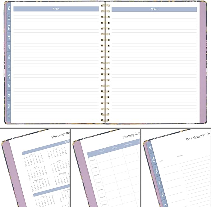 Mead Cambridge 2027 Planner, Weekly & Monthly, 8.5" x 11", Pen+Pillar, Wildflower (PP26-905-27)