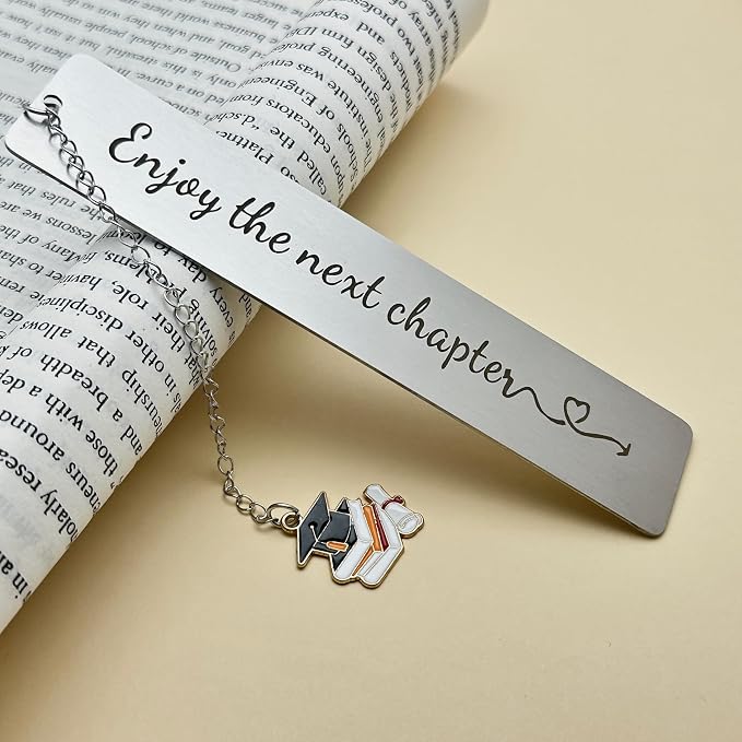 2026 Graduation Gifts Enjoy the Next Chapter Senior Gift Bookmarks for Him Her Inspirational Grad Gifts Students Gifts for High Middle Medical Nurse School Christmas