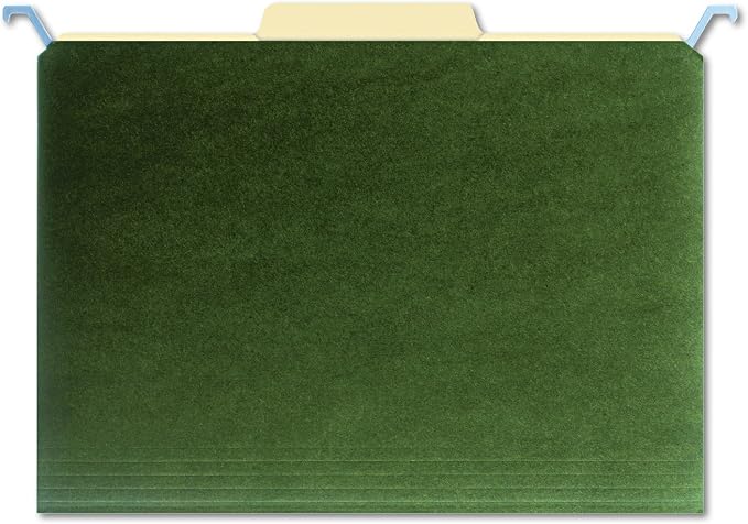 Find It Hanging File Folders for Filing Cabinet Storage - Pack of 20, Letter-Sized File Folder Set for Documents and Valuables - Filing Products for Organization, Back to School Supplies, Green