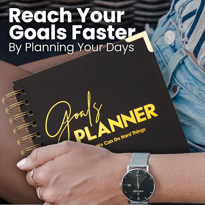 Daily Planner Undated - Aesthetic Undated Planner Notebook with To-Do List- Project Management Planner for Easy Organization and Task Boosting Productivity- 208-pages-A5 goal planner with pen