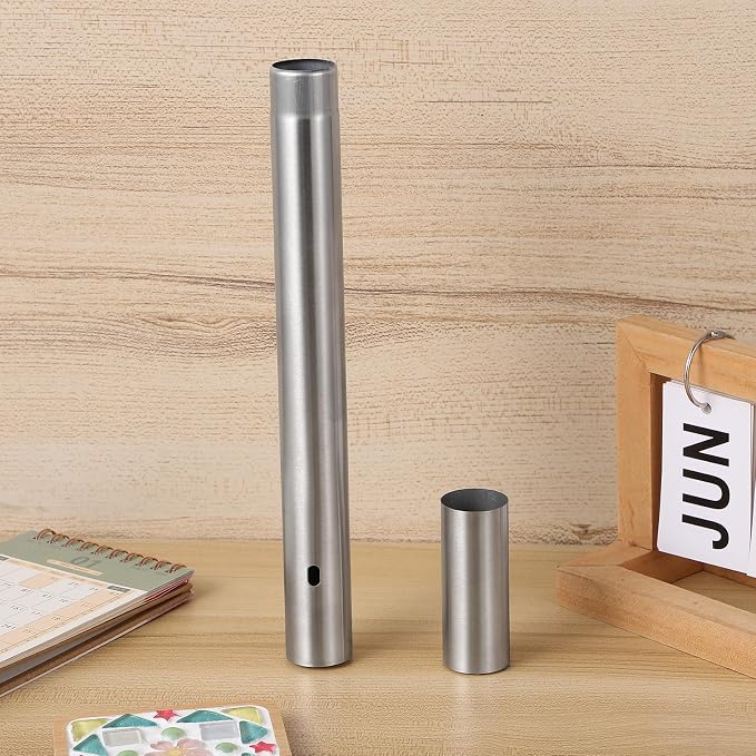 SHINEOFI Vintage Certificate Tube 11.81X1.18In Decorative Diploma Holder Cylinder Storage Tube for Birth Certificates Document Organizer