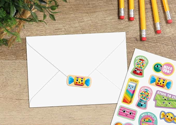 Teacher Created Resources Bubble Gum Smelly Stickers (TCR9446)