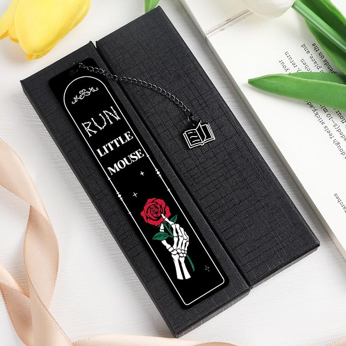 Dark Romance Bookmarks Gifts - Funny Spicy Bookmarks for Women Friends Girls Romance Gothic Gag Book Marks for Book Lovers Reader Bookworm Halloween Thanksgiving Christmas Birthday Gifts
