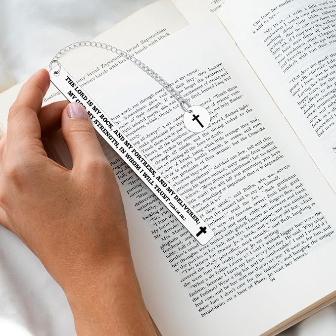 Bible Verse Metal Bookmarks for Church Christian Gifts for Women Men Inspirational Scripture Bookmarks Thanksgiving Christian Gift