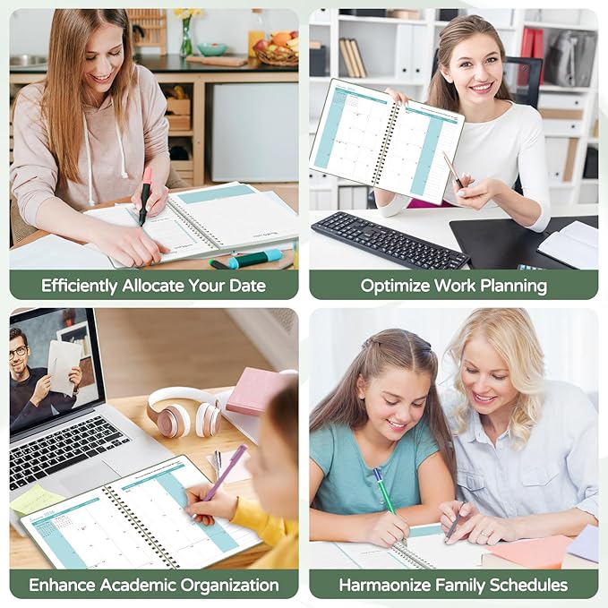 Monthly Planner 2026-2027, 2 Year Calendar 2026-2027 (Jan 2026 - Dec 2027), 7" x 10", 26-27 Monthly Calendar Planner, 24-Month Planning Book for Home School Office Supplies