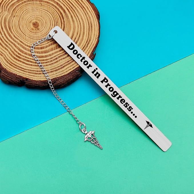 Doctor to Be Gifts Bookmark Gifts for Med Student Future Doctor Gifts Medical School Graduation Gifts New Doctor Bookmark Gifts Reading Lovers Gifts Inspirational Gift Doctor in Progress Gifts