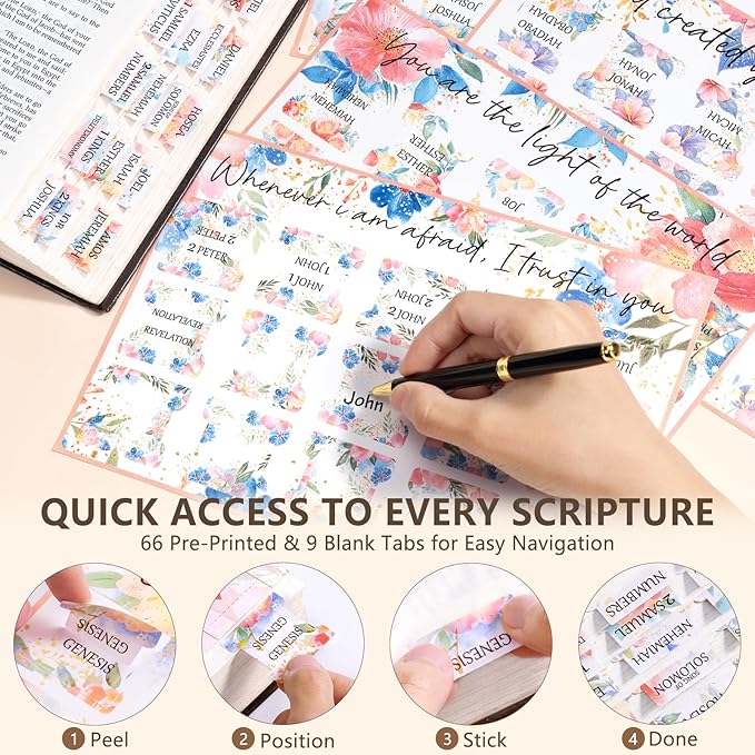Bible Cover Case for Women Large Bible Bag, Bible Study Supplies Journaling Kit Quilted Church Bag with Handle, Puffer Book Carrying Case w/Tabs Accessories Mothers Day Christian Gifts for Women Mom