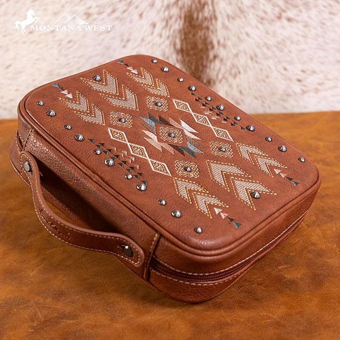 Montana West Western Style Embroidered Bible Covers for Women Men Book Carrying Case Church Bag Outdoor Bible Protective
