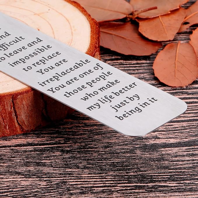 Bookmark Gifts for Best Friend Friendship Gift for Women Christmas Stocking Stuffers Friends Sentimental Gifts for Friend Best Friend Birthday Graduation Gifts for Women Female Friend Gift Ideas