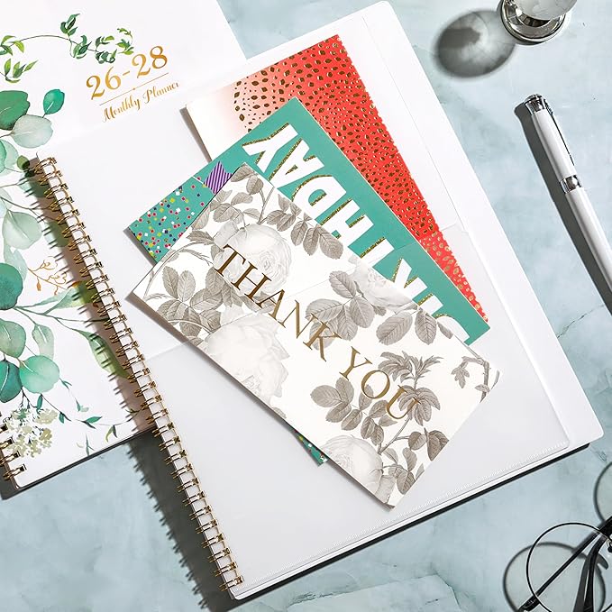 2026-2028 Monthly Planner - Monthly Planner 2026-2028 from Jul. 2026 to Jun. 2028, 8.5" x 11", 2 Years Planners Calendar with 24 Months Tabs and Back Pocket, Perfect for Organize