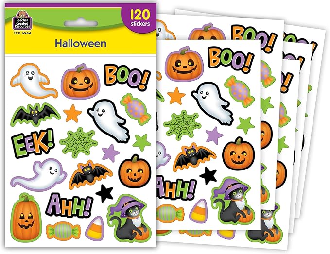 Teacher Created Resources Halloween Stickers (TCR6944)