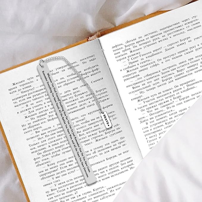 Inspirational Bookmark Gifts Sobriety Recovery AA Gifts Bookmark for Women Men Graduation Birthday Appreciation Surgery Cancer Survivor Gifts Inspirational Addiction Birthday Gifts for Friends