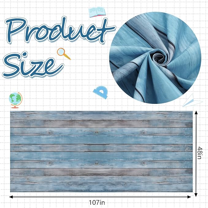 Mindsoft Bulletin Board Paper 48'' x 107'' Class Boards for Classroom Bulletin Boards Everyone is Welcome Classroom Board Decor Pillows Curtains Crafts(Beachwood,1 Pc)