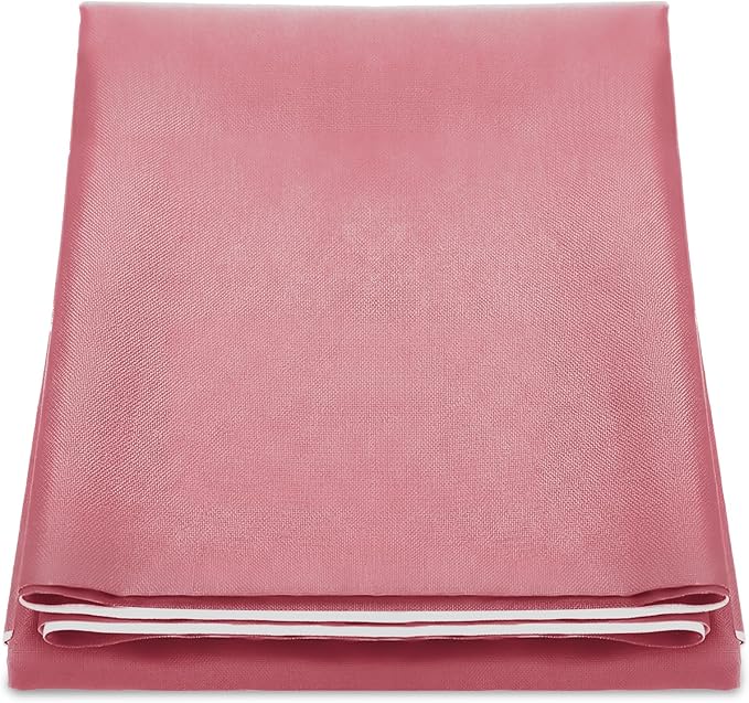 Mindsoft Bulletin Board Fabric 48 '' x 107 '' Class Fabric for Classroom Bulletin Board Decor, Pillows, Curtains, Crafts(Deep Rose)