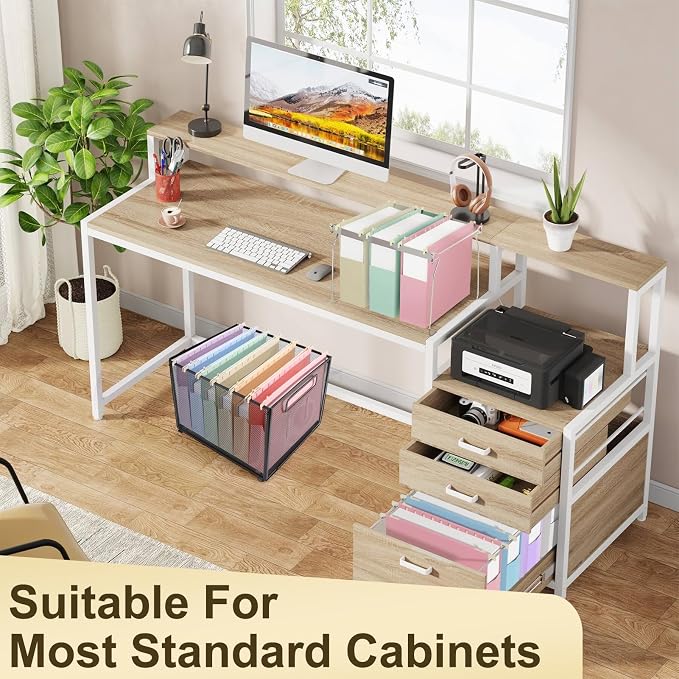Extra Capacity Plastic Hanging File Folders Letter Size,12 Pack 2 Inch Capacity Hanging File folders with Tabs,Heavy Duty for Filing Cabinet,Home and Office File,Pastel Colors