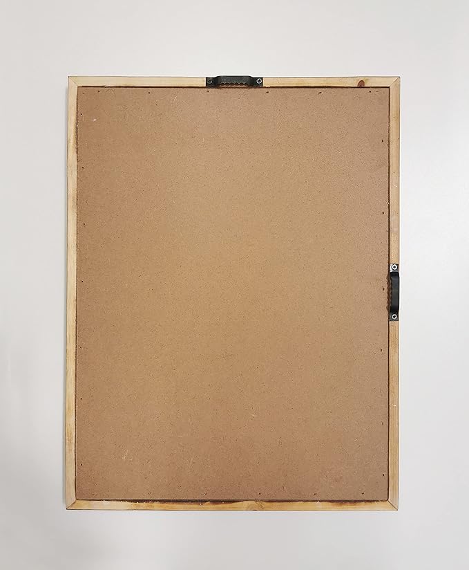 16''x12'' Wood Framed Chalkboard for Wall Home Decorative Chalk Board for Shool,Office,Wedding and Menu. (Brown, 16''x12'')