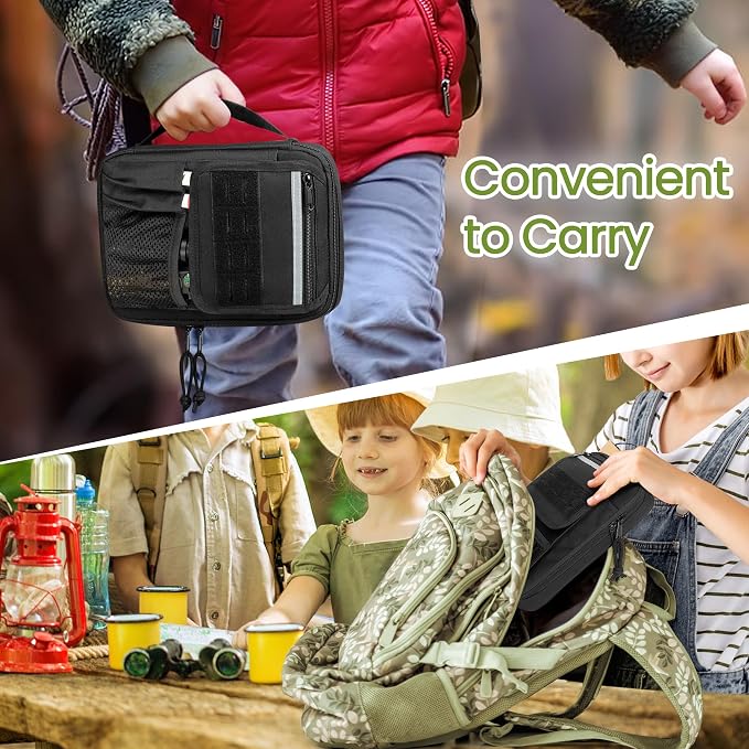 Damero Handbook Cover Compatible with BoyScouts Handbook, Book Sleeve Protector for BoyScouts Manuals