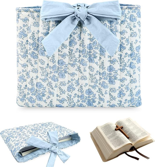 Quilted Bible Cover Bible Cover Case for Women Organizer Quilted Bible Carrying Case, Suitable Accessories for Bible Study Use for Girls, Christian Gifts