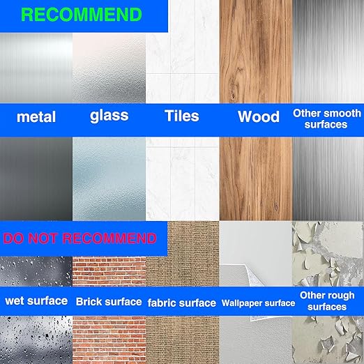 ADY Adhesive Picture Hanging Strips for Wall Decor Heavy Duty, Double Sided Tape Strip Damage Free Removable 40Pairs, Mounting Tape for Wall and Office No Nail Drilling