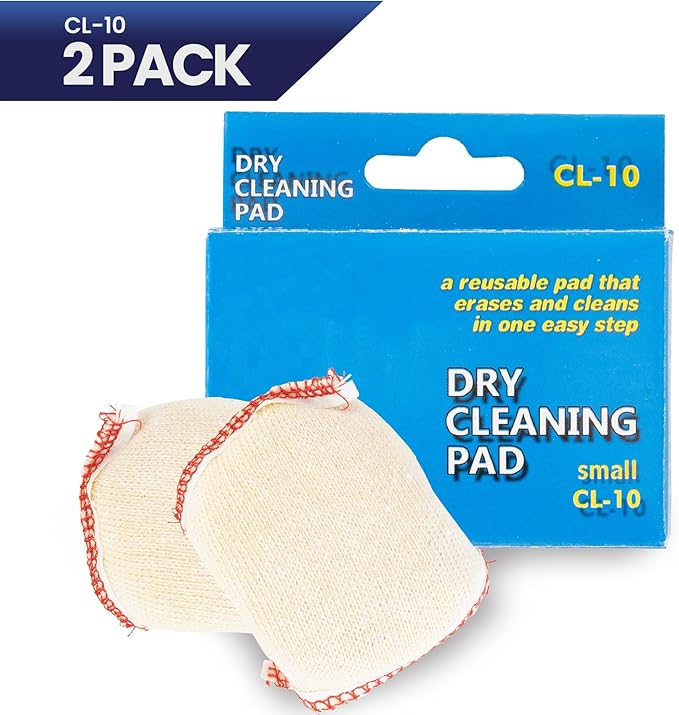 2 Pack | Pacific Arc Dry Cleaning Pads Small for Drafting, Art, Architecture, and Graphite
