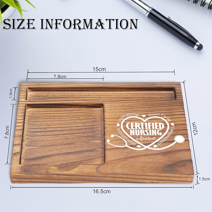 Certified Nursing Assistant Appreciation Gifts Inspirational Quote Healthcare Worker Medical Student Graduation Nursing Nurse Week Thank You Gift CNA Desk Self Stick Note Pad Holders EDP209