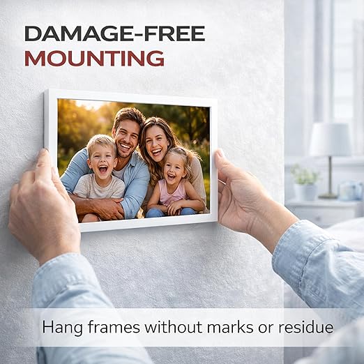 DAMASA Strong Double Sided Tape Heavy Duty (1.18" x 118") Multipurpose Nano Tape Mounting Tape for Indoor & Outdoor Use Washable Sticky Tape for Picture Frames, Carpets & Decor (9.85 FT)