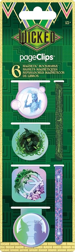 Wicked: for Good Magnetic Page Clips