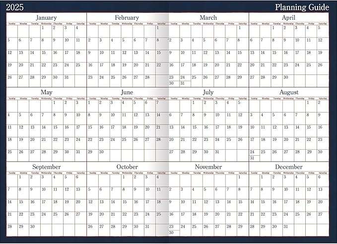 Lang, Linda Nelson Stocks 2025 Monthly Pocket Planner