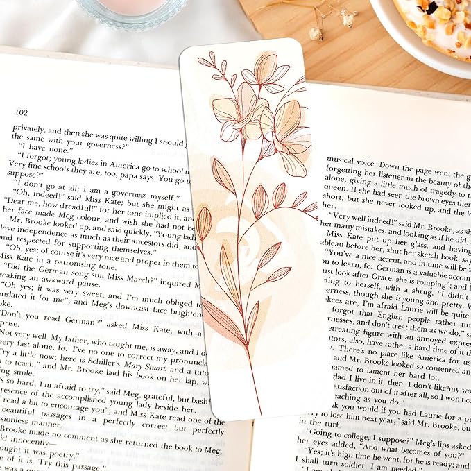 50 PCS Watercolor Blank Bookmarks 1.9 x 5.9 inch Watercolor Cards Bulk Craft Book Marks for DIY Art Projects, School Supply, Gifts Tags