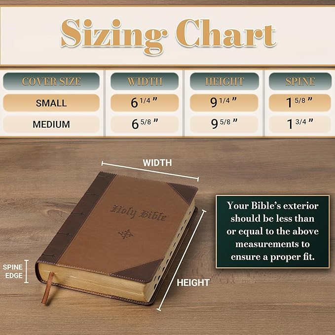 Christian Art Gifts Sturdy Polyester Fashion Bible Cover for Girls: I Am Strong Inspirational Scripture, Multicolor Stickered Design, Secure Zipper Pocket, Flowers & Rainbows, Purple & Pink, Small
