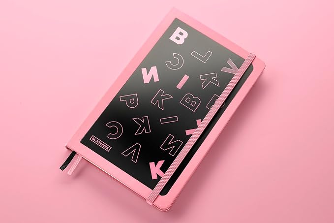 Moleskine x BLACKPINK Limited Edition 18-Month Weekly Planner 2026–2027, Hard Cover, Large (5" x 8.25"), Black & Pink, 208 Pages, Dated July 2026–December 2027