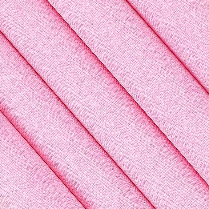 CRASPIRE 51 x 11.8 Linen Book Cloth Pearl Pink for Book Binding A4-A8 Fabric Surface Paper Backed Bookcover Album Scrapbooking Archival DIY Covering Protector Bookcloth Bookbinding Supplies